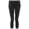 Women's TriDri® recycled performance leggings 3/4 length Thumbnail