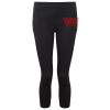 Women's TriDri® recycled performance leggings 3/4 length Thumbnail