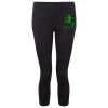 Women's TriDri® recycled performance leggings 3/4 length Thumbnail