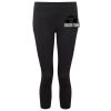 Women's TriDri® recycled performance leggings 3/4 length Thumbnail