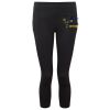 Women's TriDri® recycled performance leggings 3/4 length Thumbnail