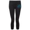 Women's TriDri® recycled performance leggings 3/4 length Thumbnail