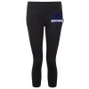 Women's TriDri® recycled performance leggings 3/4 length Thumbnail