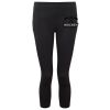 Women's TriDri® recycled performance leggings 3/4 length Thumbnail