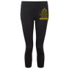 Women's TriDri® recycled performance leggings 3/4 length Thumbnail