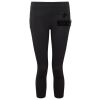 Women's TriDri® recycled performance leggings 3/4 length Thumbnail