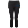 Women's TriDri® recycled performance leggings 3/4 length Thumbnail