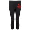 Women's TriDri® recycled performance leggings 3/4 length Thumbnail