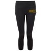 Women's TriDri® recycled performance leggings 3/4 length Thumbnail