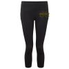 Women's TriDri® recycled performance leggings 3/4 length Thumbnail
