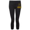 Women's TriDri® recycled performance leggings 3/4 length Thumbnail