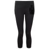 Women's TriDri® recycled performance leggings 3/4 length Thumbnail