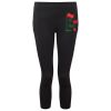 Women's TriDri® recycled performance leggings 3/4 length Thumbnail