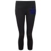 Women's TriDri® recycled performance leggings 3/4 length Thumbnail